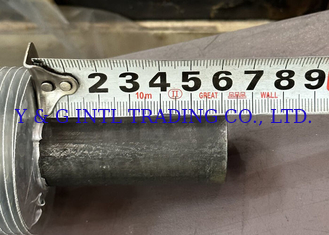কাস্টমাইজড বেভেলড এন্ড ফিন টিউব ফিন বেধ 0.3mm 1mm