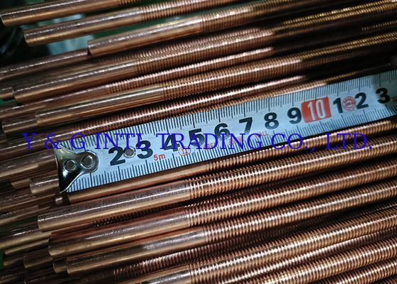 কাস্টমাইজড ফিন টিউব স্টাড ডায়া 12.7mm 15.88mm