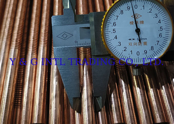কাস্টমাইজড ফিন টিউব স্টাড ডায়া 12.7mm 15.88mm
