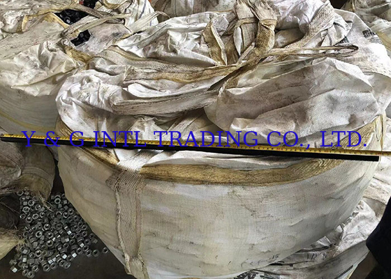 কাস্টমাইজড রঙ আইএসও স্ট্যান্ডার্ড মেট্রিক স্টাড বোল্টস ক্ষয় প্রতিরোধের সাথে