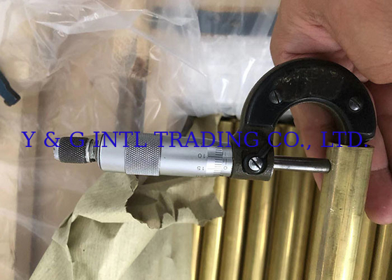 কাস্টমাইজড অভ্যন্তরীণ ব্যাসার্ধ HVAC জন্য C12200 তামা খাদ টিউব