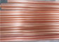স্ট্রেইট বিজোড় কপার পাইপ সি 11000, কাস্টম আবর্তনকারী ব্যান্ডগুলি কপার রাউন্ড টিউব